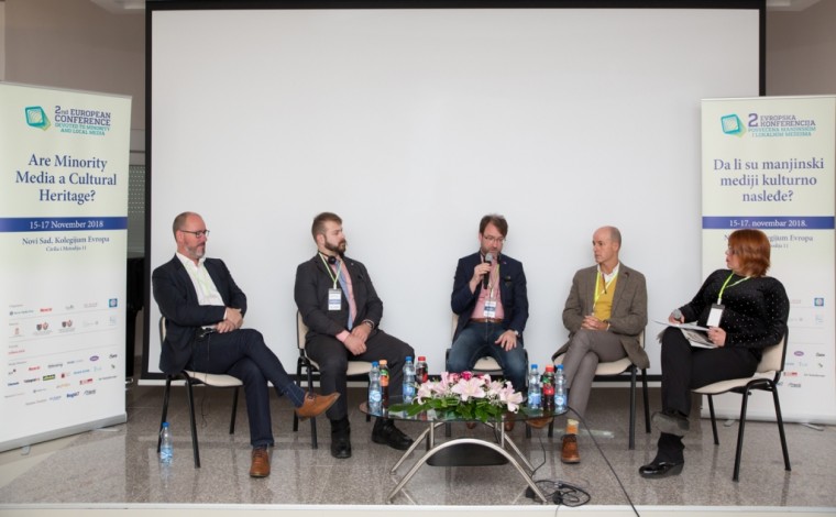Novi Sad: Përfundon konferenca evropiane kushtuar mediave të pakicave, Titulli nga Bujanoci partner zyrtar medial