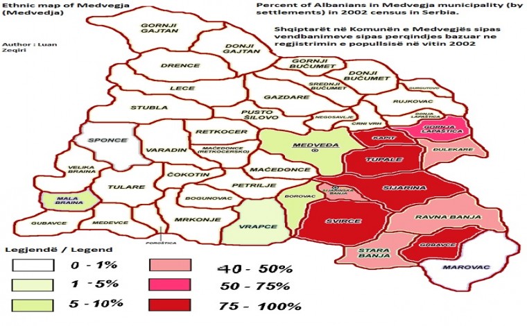 Sahiti: Beogradi dhe serbët nuk duan të kuptojnë që Medvegja ka shqiptarë
