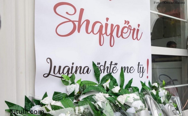 Mbahet tubimi i solidarizimit me moton “Shqipëri, Lugina është me ty!” (video)