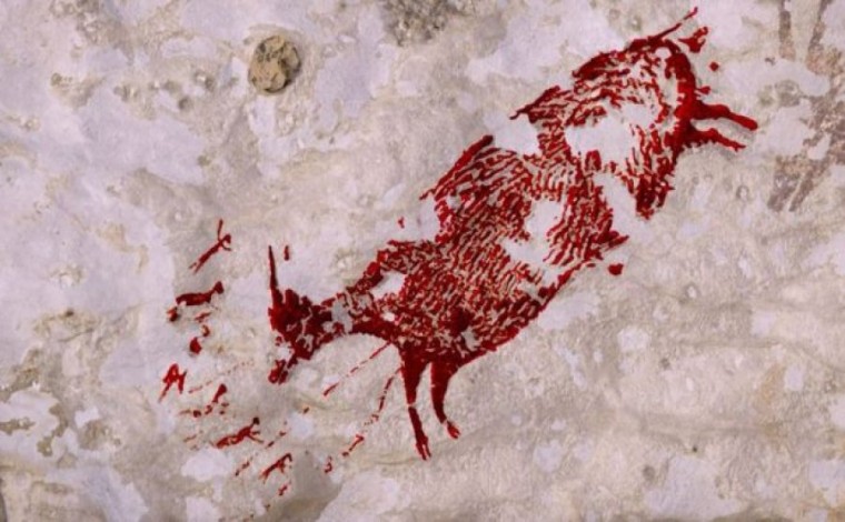 Gjendet një pikturë 44 mijë vjeçare në një shpellë në Indonezi