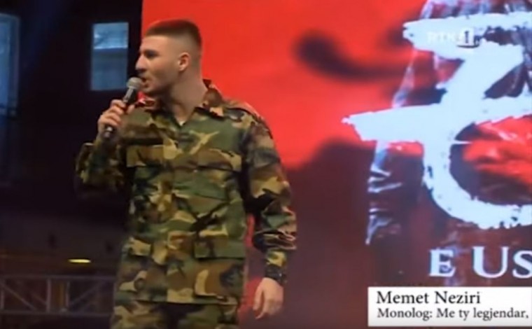 Memet Neziri nga komuna e Bujanocit prezantoi monologun në Skenderaj (video)