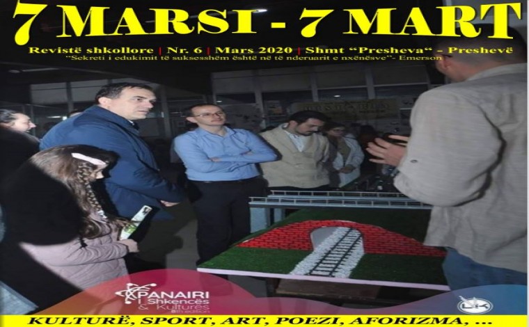 Shkolla e mesme teknike në Preshevë publikon online revistën “7 Marsi” (linku)