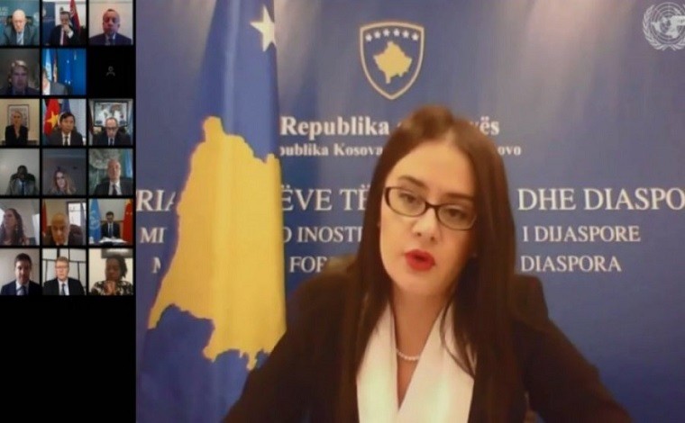 Ministrja e Kosovës Haradinaj-Stublla flet në OKB për pasivizimin e adresave të shqiptarëve në Luginë