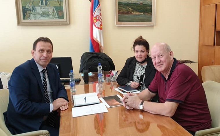 Përfaqësuesi i NP "Komunalia" Halili takon Stankoviqin në Beograd