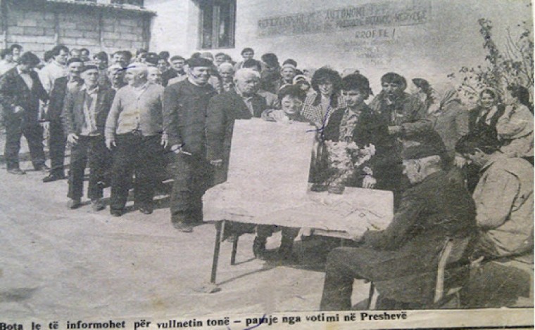 Referendumi 1 dhe 2 marsit 1992, tre opsionet politike të Luginës së Preshevës (votimi-video)