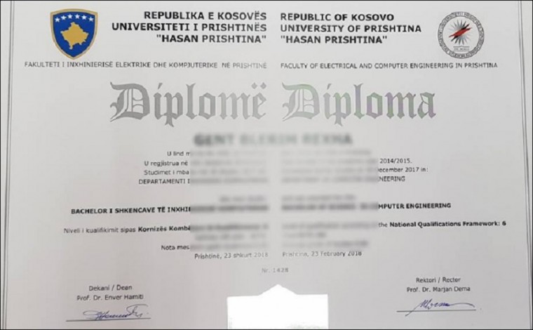 Mosnjohja e diplomave të Kosovës në Serbi, përjashton shqiptarët nga Lugina e Preshevës
