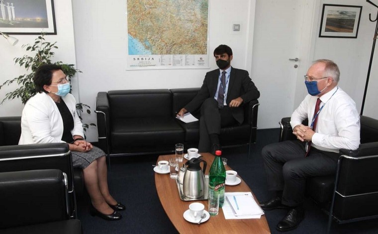 Ambasadori I OSBE-së në Beograd, pret në takim deputeten nga Bujanoci, Nadije Beqiri (foto)