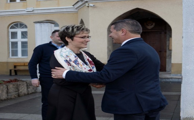 Delegacion nga Lezha po qëndron në Preshevë (foto)