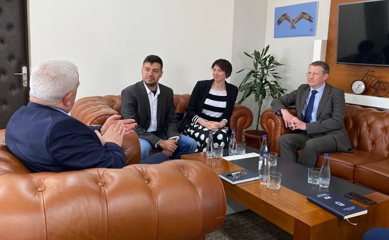 Përfaqësues të Ambasadës së Britanisë së Madhe në Beograd qëndruar për vizitë në Bujanoc