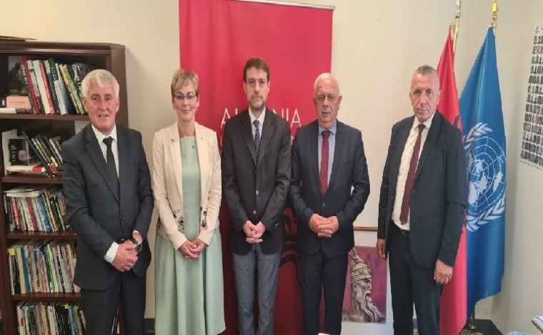 Delegacioni politik nga Lugina takohet me kryesuesin e Këshillit të Sigurimit të OKB-së, Ferit Hoxha