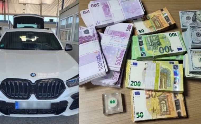 Në vendkalimin kufitar në Preshevë doganierët sekuestrojnë rreth 700 mijë euro (foto)