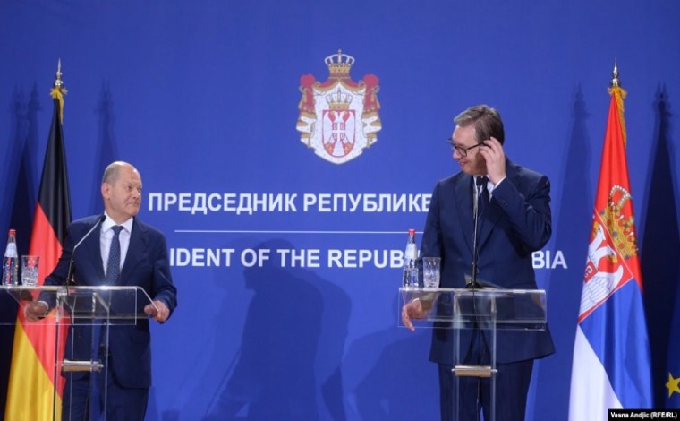 Scholz me kërkesa ndaj Serbisë për njohjen e Kosovës dhe sanksione ndaj Rusisë