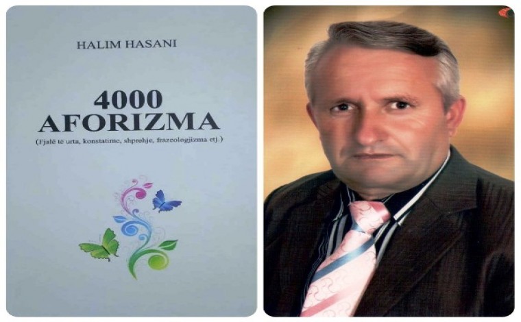 Vështrim: Një rrugëtim aforistik, i autorit Halim Hasani nga Lugina e Preshevës