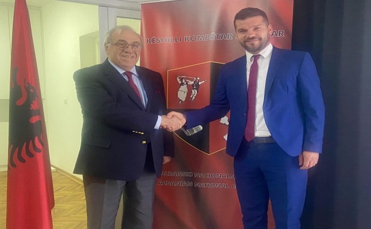 Lutfiu pret në takim në Bujanoc ambasadorin e Shqipërisë, Ilir Boçka