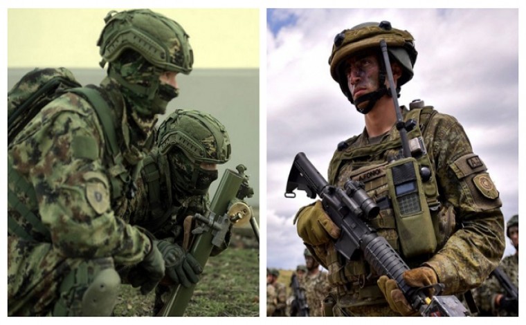 Në bazën ushtarake afër Bujanocit stërvitje ushtarake NATO dhe Ssrbi  “Platinum Wolf 23”