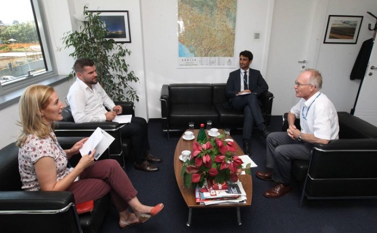 Lutfiu pritet në Beograd nga ambasadori i OSBE-së Braathu: Zbatimi i Planit Shtatëpikësh