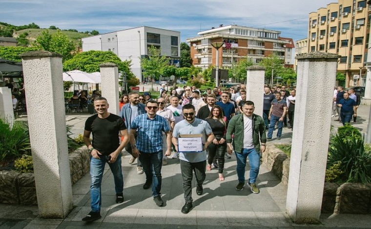 Alternativa për Ndryshim dorëzon listën zgjedhore në Preshevë