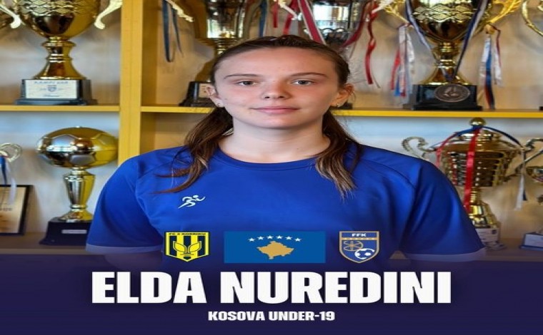 Elda Nuredini, futbolliste nga Bujanoci, merrë ftesë nga Kombëtarja e Kosovës U19