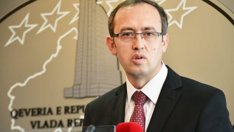 Hoti: Korrigjimi i kufijve, korrigjim i pavarësisë së Kosovës