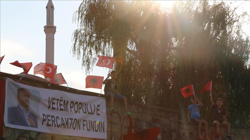 Preshevë, tubim në mbështetje të popullit turk dhe presidentit ErdoÄŸan
