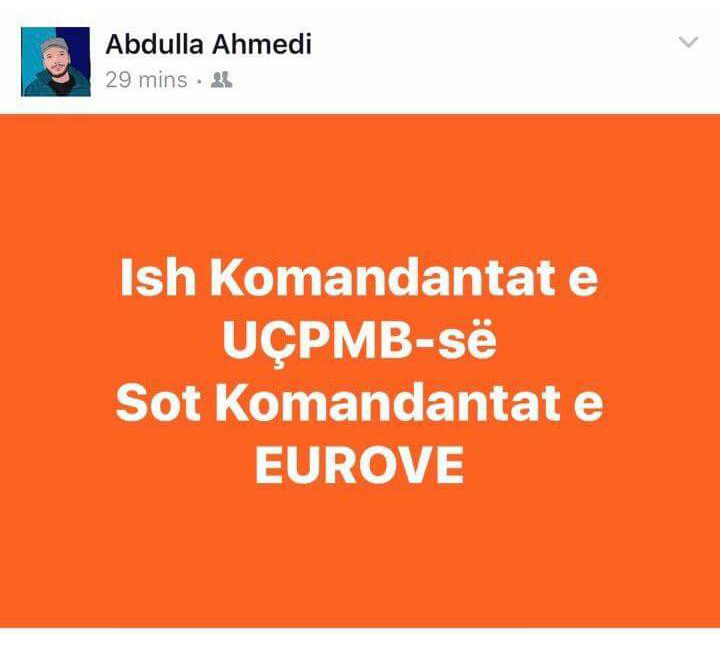 Reagon OVL e UÇPMB-së: Ahmedi injollosi komandantët, Sinani të kërkojë falje publike