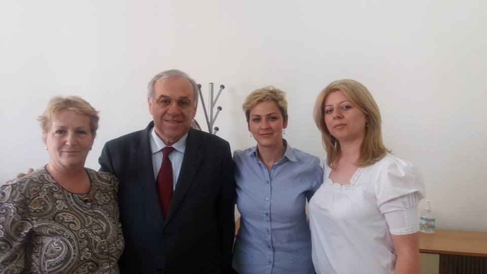 Kryetarja e kuvendit komunal në Preshevë, Ardita Sinani priti ambasadorin e Shqipërisë Ilir Boçka