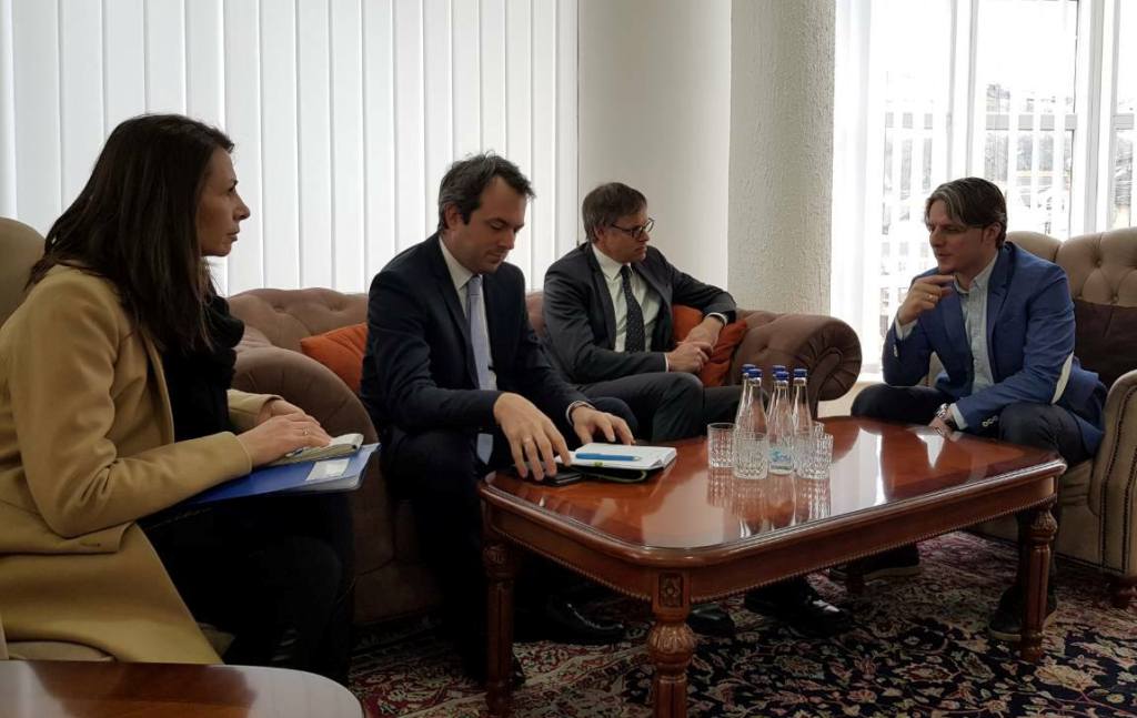 Shqiprim Arifi mirëpriti ambasadorin e Gjermanisë, Ditman 