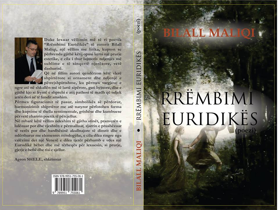 Rrëmbimi i Euridikës, libri më i ri i poetit nga Presheva