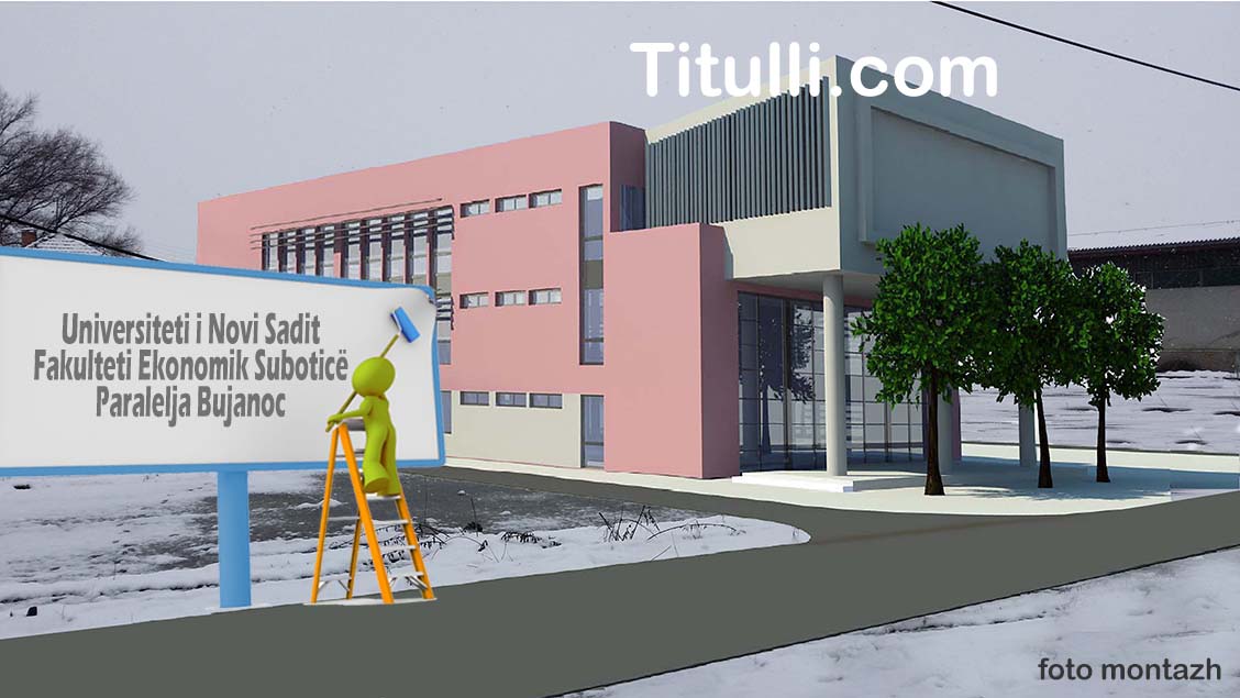 Titulli "ndërtoi" objektin e Fakultetit Ekonomik në Bujanoc! (Foto)