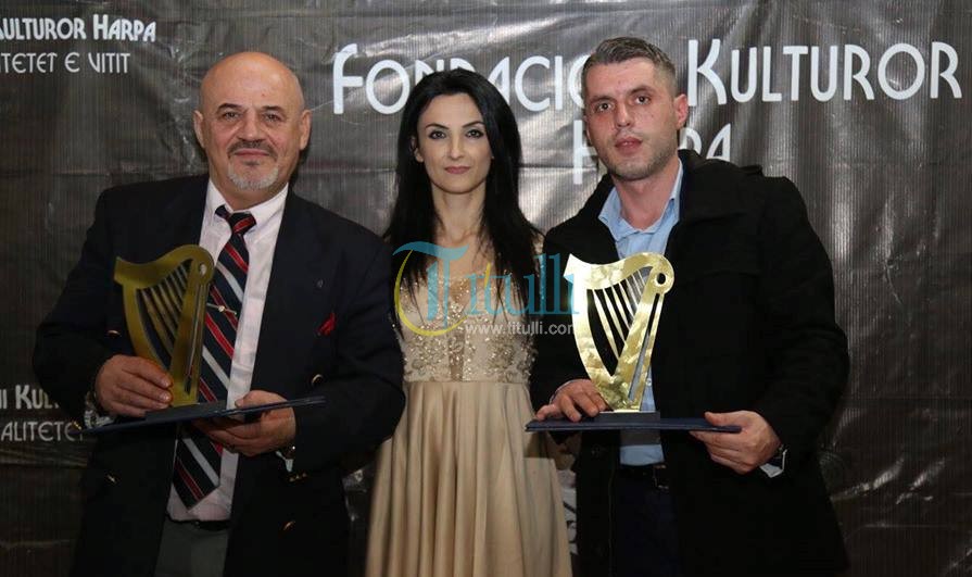 Dy aktorët nga Bujanoci nderohen me çmim "Harpa 2016" në Shqipëri