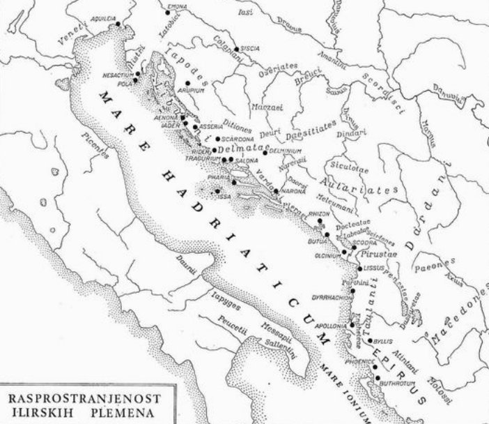 Etnogjeneza e shqiptarëve nga Ilirët