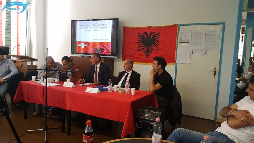 Shaip Kamberi takoi diasporën në Zvicër
