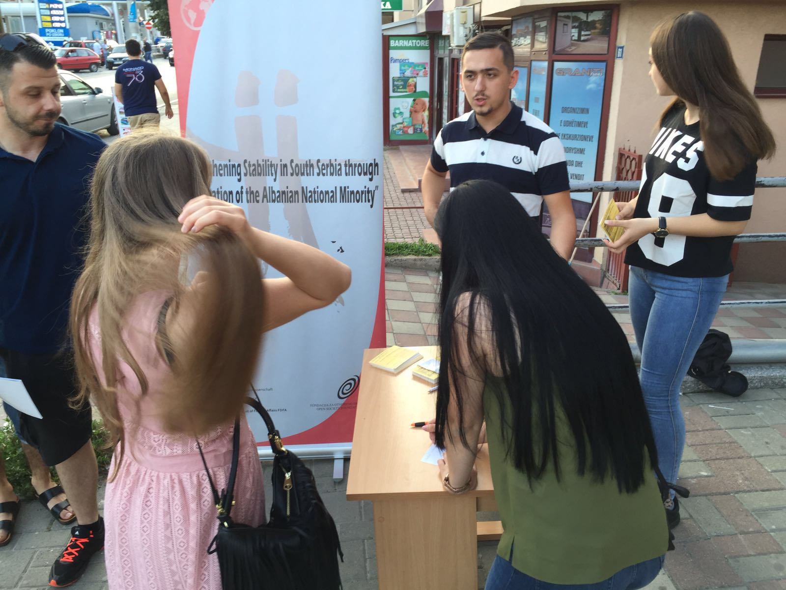 Preshevë: Aksion rrugorë me moton "E drejta e imja është në ndryshim, jo në ecje të vogla"