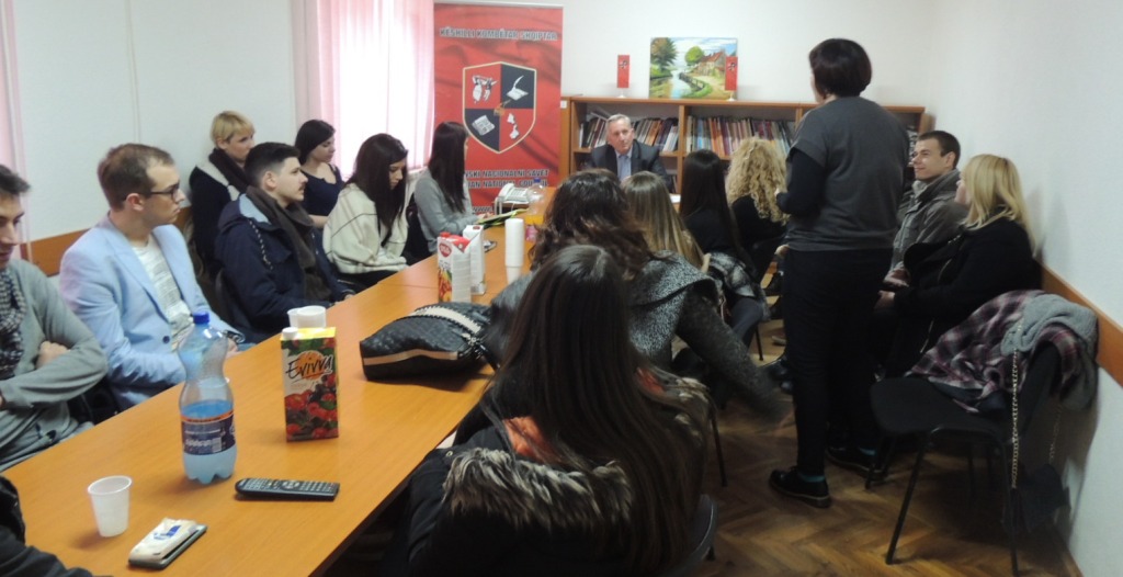 Studentë nga Beogradi vizituan Këshillin Kombëtar Shqiptar