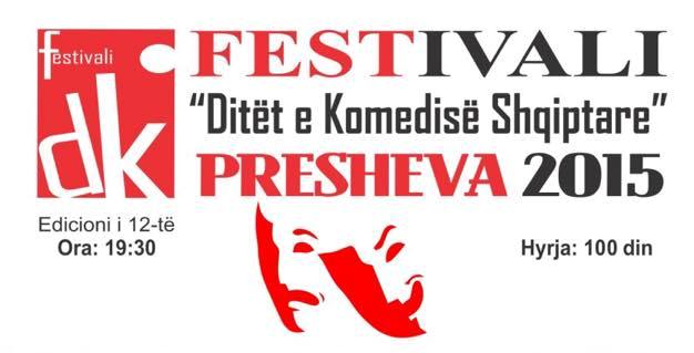 Ditët e Komedisë Shqiptare-Presheva 2015 fillojnë më 2 Nëntor në Preshevë (video)