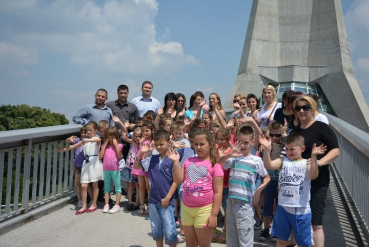 Fëmijët nga institucioni parashkollor "Rinia" në Medvegjë, vizituan Beogradin