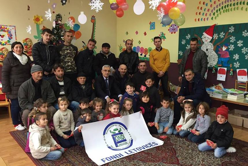 Diaspora shqiptare nga Zvicra shpërndan ngjyra-pastel për nxënësit në Bujanoc dhe Preshevë