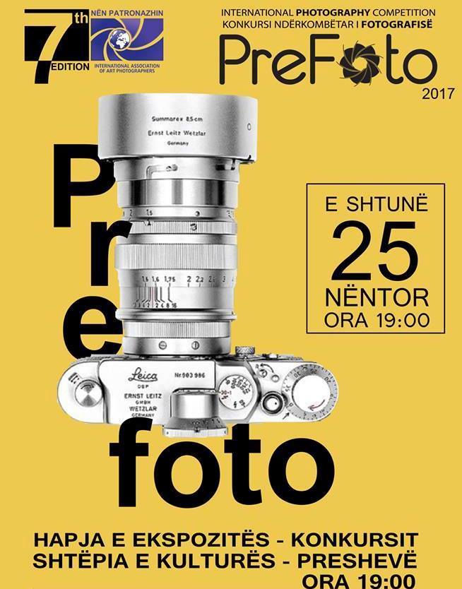 Konkursi i fotografisë "PreFoto" në Preshevë me aplikues nga 31 shtete