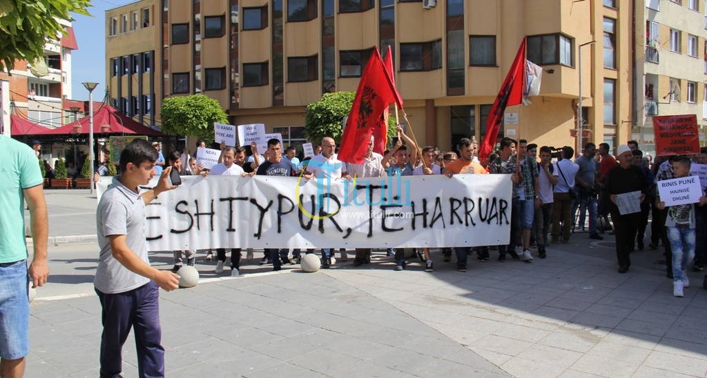 Përfundon protesta në Preshevë, marrin pjesë rreth 200 qytetarë (Video)