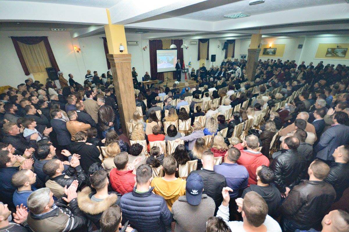 PVD me entuziazëm hapë fushatën parazgjedhore në Preshevë