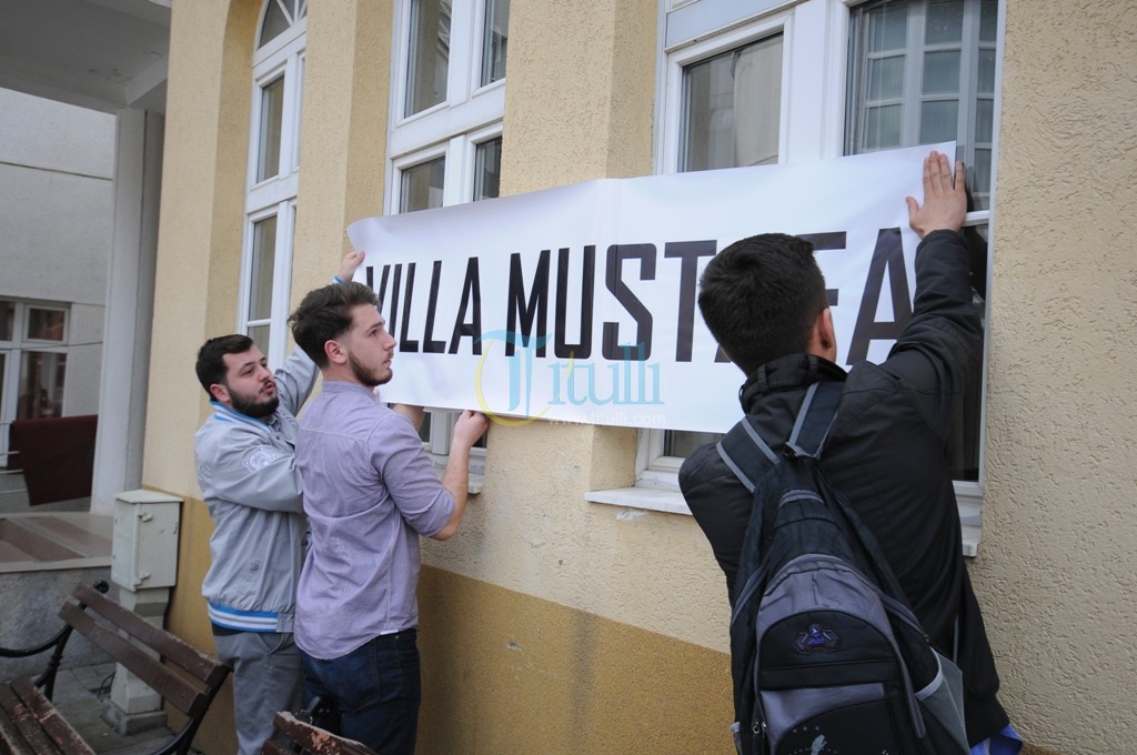 Aksion në Preshevë: " Ku është kultura dhe Villa Mustafa"