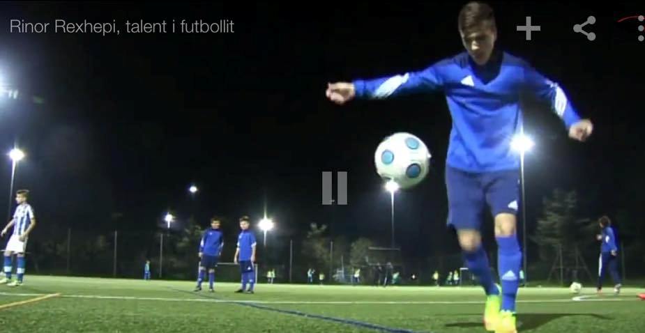 Rinor Rexhepi nga Presheva, talent i vërtetë i futbollit në Zvicër (video)