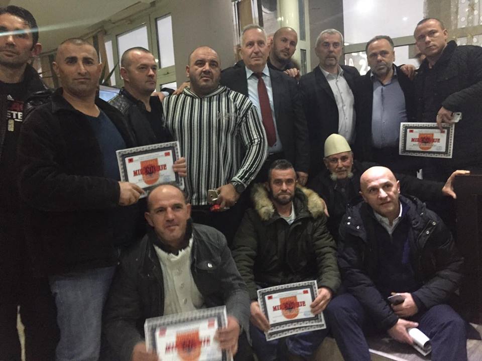 Në 17 vjetorin UÇPMB-së shpërndahen mirënjohje për pjesëmarrësit e luftës në Luginë të Preshevës