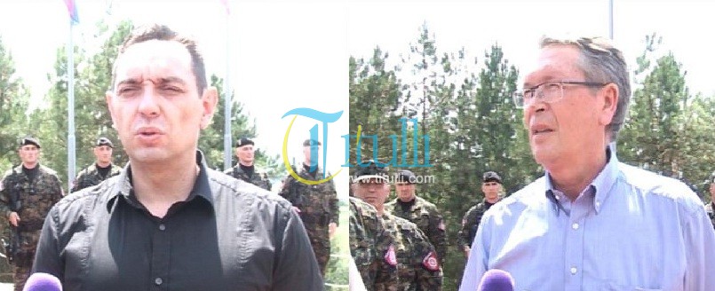 Ambasadori i Rusisë Çepurin dhe ministri Vulin, vizitojnë përmendoren në Bujanoc