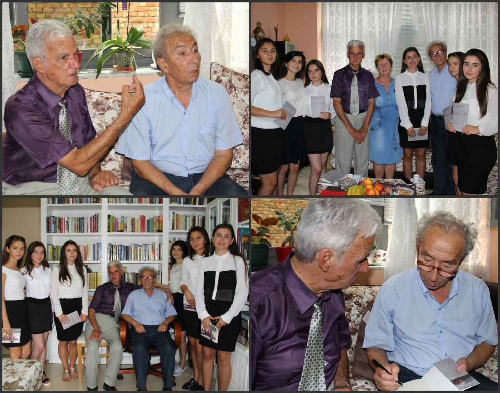 Talentet nga Lugina vizitojnë poetin e letrave shqipe në Tiranë, Xhevahir Spahiu(video)