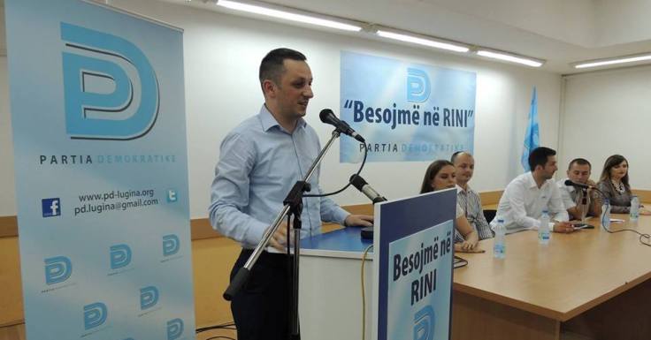 Sali Salihu merr timonin e rinisë së Partisë Demokratike (foto)